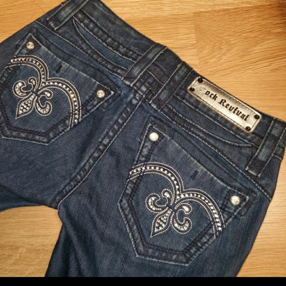 Rock Revival Adele Boot Cut Jeans 27 x 30"